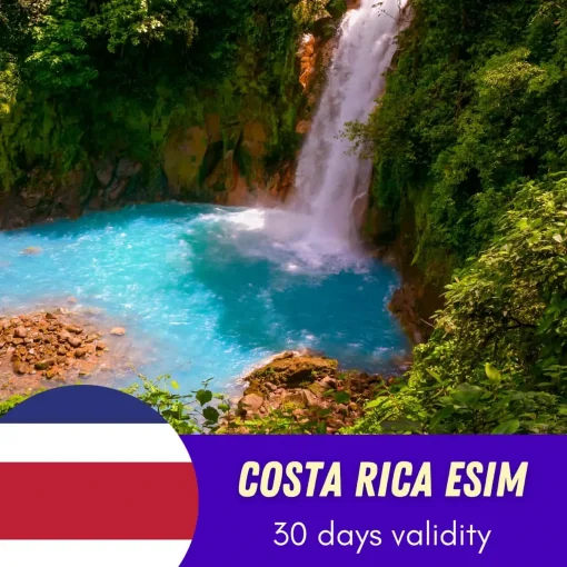 Costa Rica eSIM 30 Days