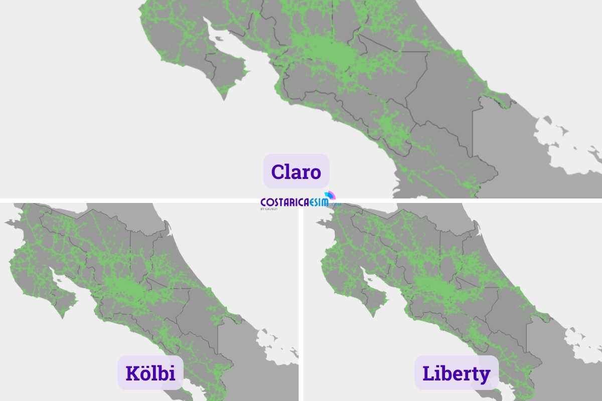 Costa Rica Mobile Internet Coverage